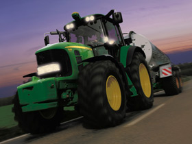 John Deere traktor